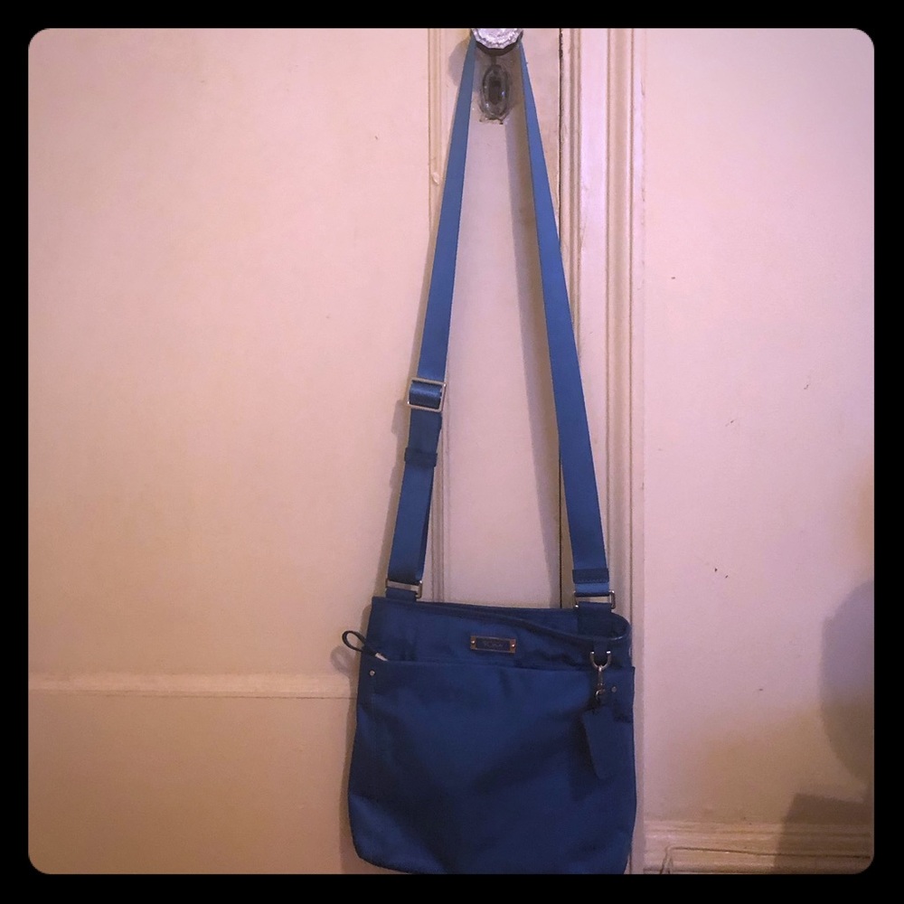 Blue Tumi Cross-Body Bag